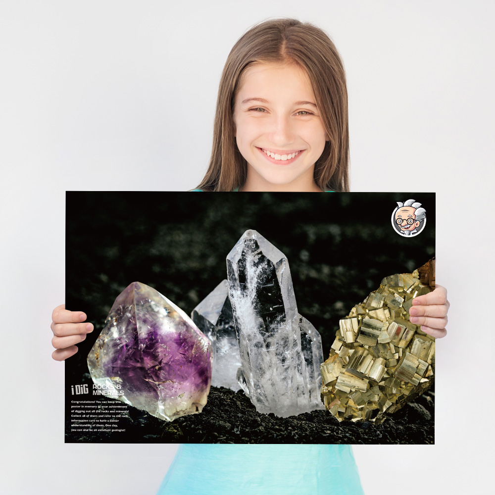 Piano Potato 12-Pack Rock & Mineral Dig Kit photo 5