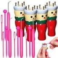 thumbnail image 2 of Zcyifa French Knit Kit 4 Pcs Knitting Dolls Wooden Knit Tools Doll Making Kit For Craft Starter Girl Daughter, 2 of 10