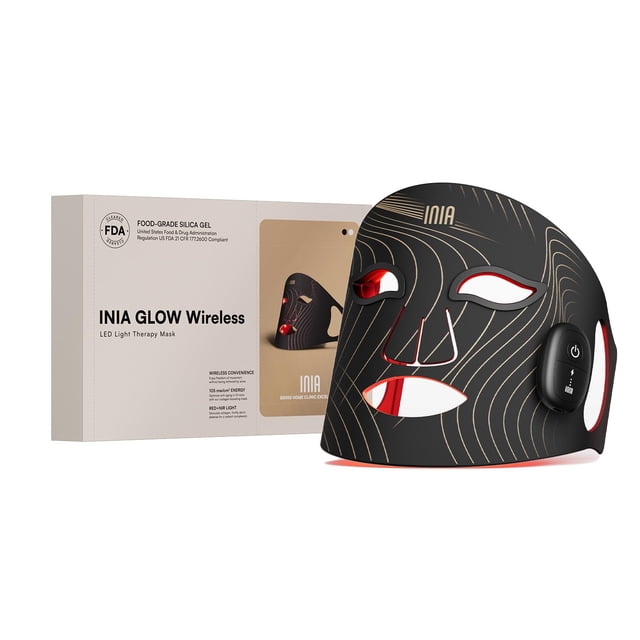 Mascarilla facial LED Light Therapy INIA GLOW Red Light Therapy