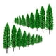 thumbnail image 2 of 30x modelos de árboles de plástico en miniatura 4,8-16 cm 1 / 50-1 / 150 HO juguete de paisaje de carretera Hugo Green Tree Layout Scale, 2 of 10