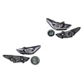 thumbnail image 1 of Par de Faros Delanteros Accent 2018 A 2020 Hyundai Genérica ., 1 of 4
