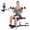 Black & Red, variant on SHOUFTW Deep Squat Machine for Glutes, Legs & Core Strength, Adjustable Home Gym Fitness Equipment,  Black & Blue