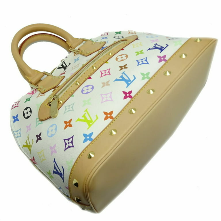 LOUIS VUITTONAuth Monogram Multicolore Alma M92647 Women's Handbag Bla