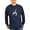 Navy, variant on CafePress - Haida Killer Whale Plain Men's Long Sleeve T Shirt - Long Sleeve Dark T-Shirt