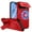 Red, variant on Dteck 2 In 1 for iPhone 17 Pro Max Case, Compatible with MagSafe, Invisible Kickstand HD Screen Protector, Heavy Duty Shockproof Magnetic Phone Cover with Camera Protection,Blue