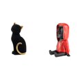 thumbnail image 1 of Estatua De Cabeza De Gato De La Isla De Pascua, Figura Decorativa De Resina, Escultura De Animal Coleccionable, Retrato Antiguo, Adorno Para Escritorio, Dormitorio, Estantería, Sala De Estar,, 1 of 8