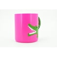 thumbnail image 4 of Crocodile, Alligator, Pink and Green Children's Plastic Drinking Cup Kids Gift 3" F121M B121, 4 of 6