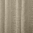 thumbnail image 4 of Exclusive Home Curtains Miami Semi-Sheer Indoor/Outdoor Tab Top Curtain Panel Pair, 54x84, Taupe, 4 of 7