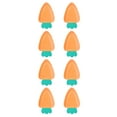 thumbnail image 4 of Disposable Paper Plate,8Pcs Carrot Shape Disposable Carrot Shape Disposable Dinner Plate Disposable Picnic Plate Ultimate Reliability, 4 of 14