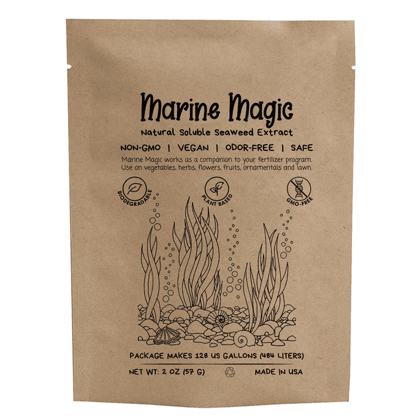 Marine Magic Organic Seaweed Fertilizer for Vegetables, Fruits, Herb