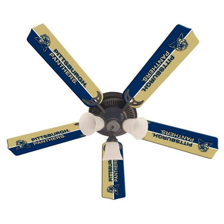 

Ceiling Fan Designers 7995-PIT 52 in. New NCAA Pittsburgh Panthers Ceiling Fan