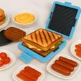 thumbnail image 3 of Microwave Sandwich Maker, Microwave Toastie Sandwich Maker, 3-in-1 Toastie Panini Press with Dishwasher Safe Design No Electricity Needed Fast Cooking for Travel Friendly, Office, Home, 6.6*6.3inch, 3 of 12