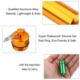 thumbnail image 4 of 9pcs Pill Case Keychain Pill Container, Waterproof Mini Aluminum Pill Box Case Organize with Keychain Outdoor Medicine Holder for Outdoor Travel Purse or Pocket, 4 of 9