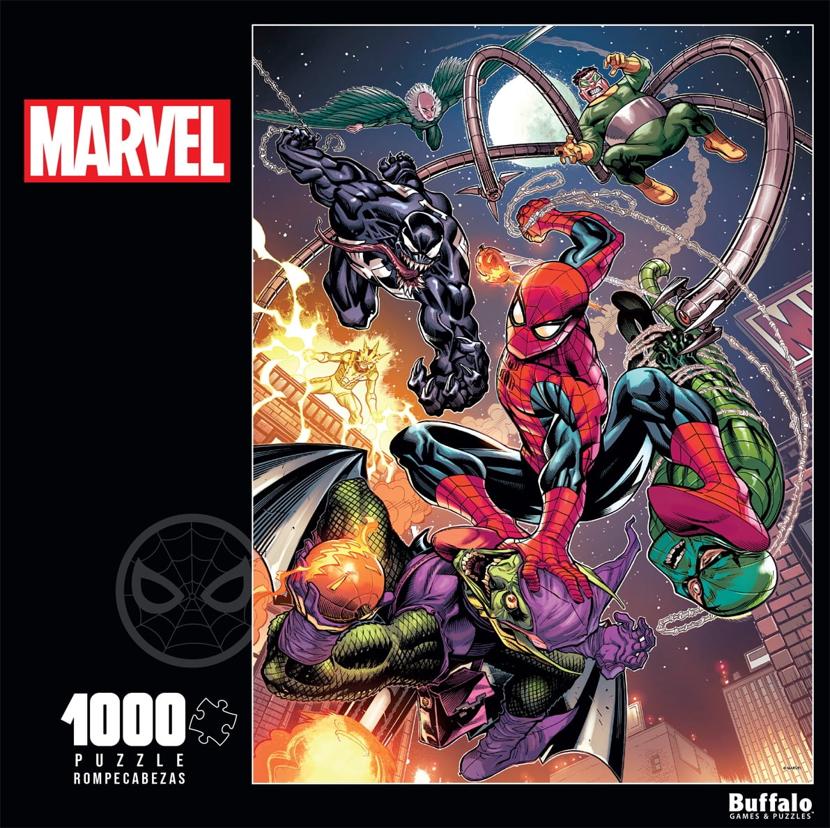 Buffalo Games 1000-Piece Marvel The Amazing Spider-man 15 Adult Interlocking Jigsaw Puzzle