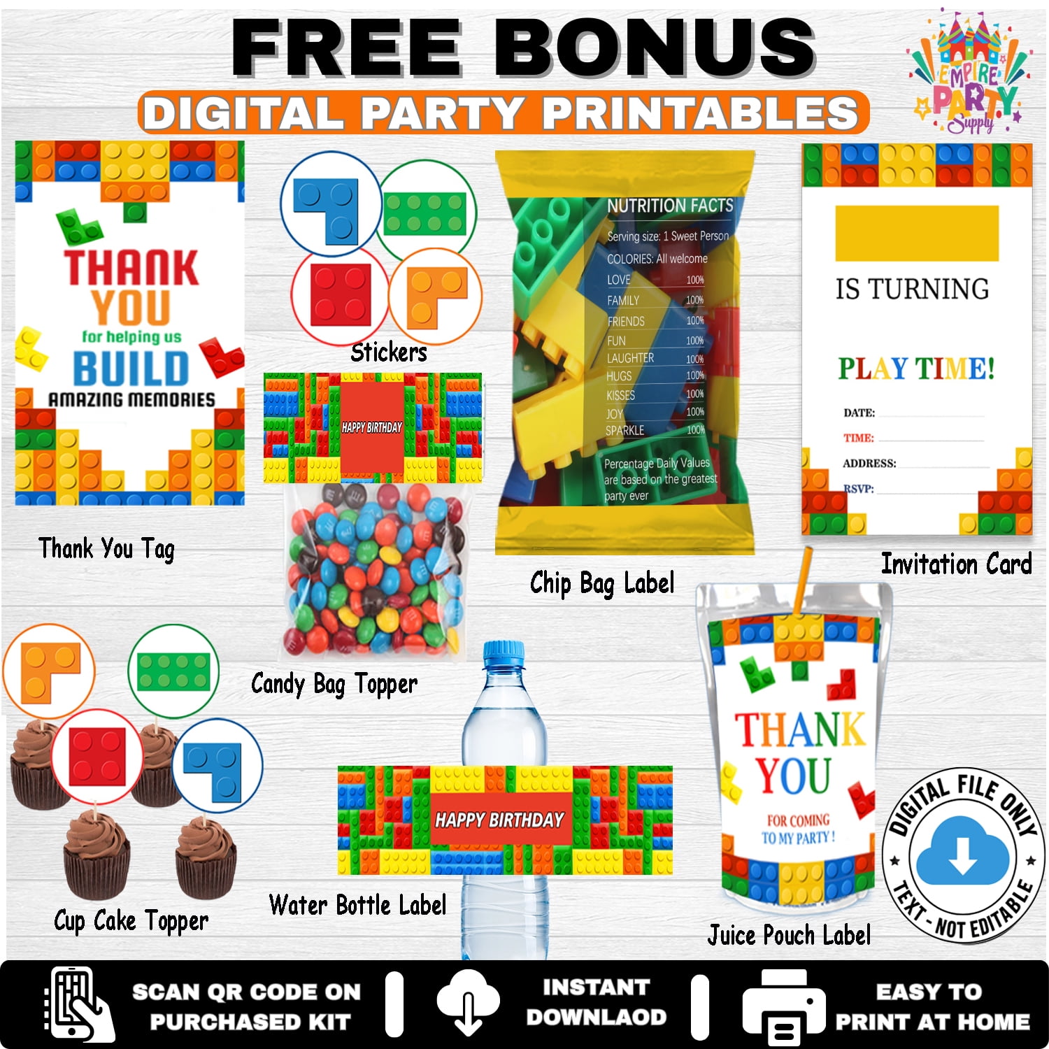 Building Sets 24 Packs Party Favors for Kids, 3 in 1, 72 Kinds of Transformable Animal Building Block Toy, Goodie Bag Stuffers, Classroom Student Prizes Easter Birthday Gifts for Kid Age 6+