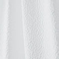 thumbnail image 3 of Nicole Miller Textured Matelassé Hidden Tab/Rod Pocket Top Light Filtering Curtain Panel Pair, 50"x96", White, 3 of 7
