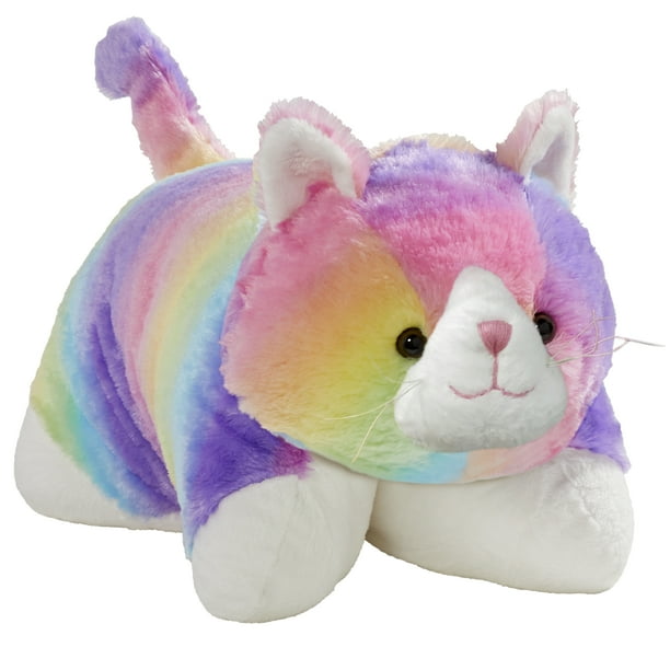 Pillow Pets Originals Cosmic Cat Stuffed Animal Plush Toy Walmart Com Walmart Com
