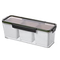 thumbnail image 5 of Esquirla Chilled Condiment Server Cold Food Buffet Server 3 Section on Ice Kitchens Appetizer Serving Tray for Appetizers Meats Outdoor, 5 of 8