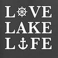 thumbnail image 4 of Wild Bobby, Anchor Wheels Love Lake Life, Men Long Sleeve Shirt, Charcoal, Large, 4 of 4