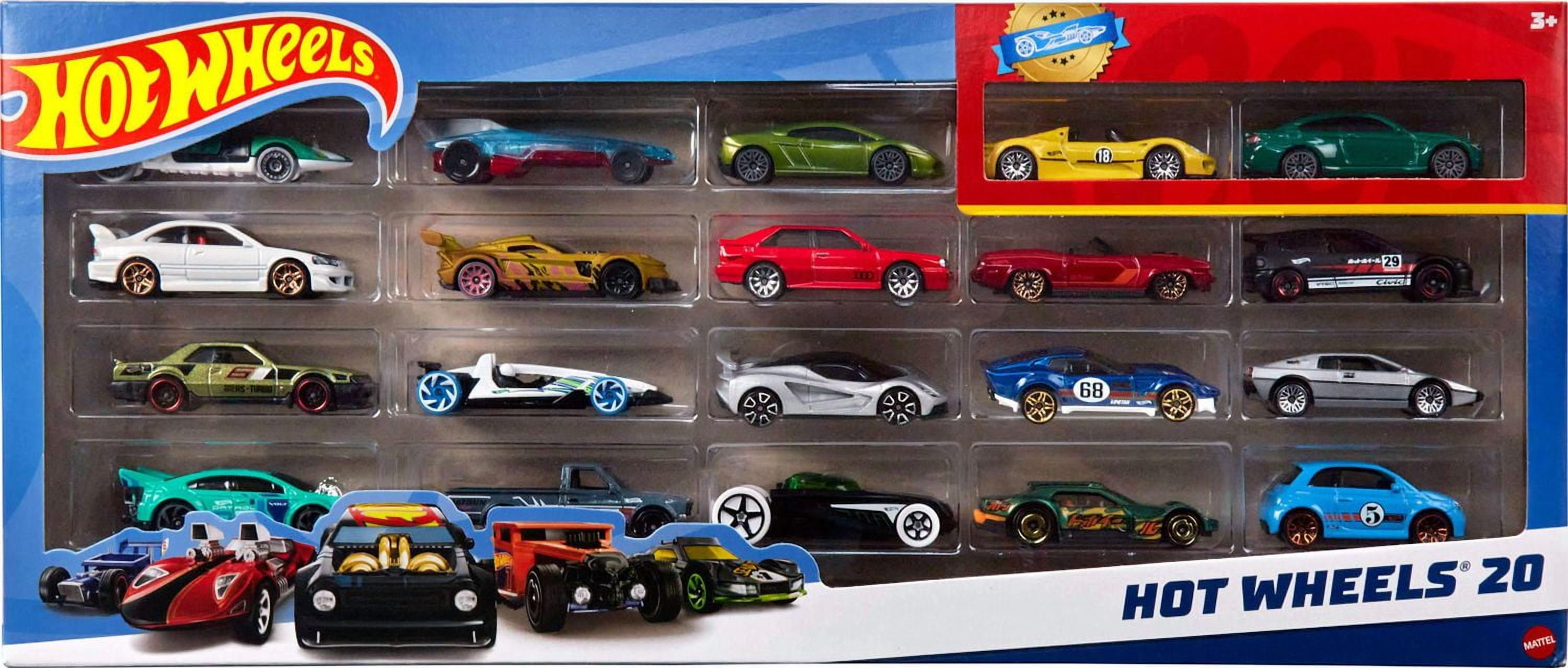 Hot Wheels Set of 20 Toy Sports & Race Cars in 1:64 Scale, Collectible Vehicles (Styles May Vary) Gift With Purchase 04' MAZDA SPEED