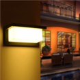 thumbnail image 4 of Yuarrent Lámpara LED impermeable montada en la pared, luz de Sensor Vintage para exteriores, luz de iluminación para balcón y patio Iluminación y accesorios Yuarrent HA000338-00B, 4 of 8