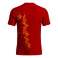 thumbnail image 5 of 2026 Soccer Cup Fan Jersey for Men, V-Neck Short Sleeve T-Shirt with National Team Flag Graphic, Soft Cotton Blend Athletic Top, 1 PC Red XXXL, 5 of 5