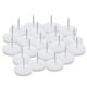 thumbnail image 1 of 30 clavos de nailon para muebles de 6 x 22 mm, tachuelas decorativas para sofás y muebles (blancos), 1 of 3