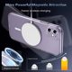 thumbnail image 5 of Funda magnética 3 en 1 ANTHOUSE para iPhone 16 Pro Max, protección completa mejorada para la cámara, compatible con Magsafe, protección contra caídas, parachoques trasero mate translúcido para iPhone, 5 of 6