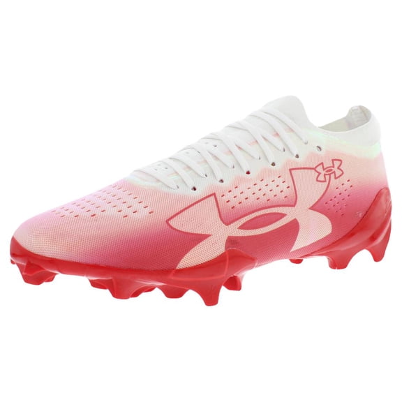 Under Armour Blur Pro Mens Shoes Size 15, Color: White/Red