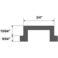 thumbnail image 5 of POWERTEC 32-inch Aluminum Miter T-Track with Miter T-Bar  (71568), 5 of 8