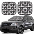 thumbnail image 6 of Kdxio Husky Print 2-Piece Sun Shade Front Windshield - Foldable Car Front Window Sunshades for Most Sedans SUV Truck, 6 of 6