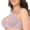 thumbnail image 2 of Brasier Curvation para Dama, Copa Demi Liso Lila Talla 36B, 2 of 5