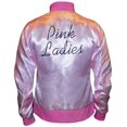 thumbnail image 2 of Veste Bomber Rose pour Femme, Veste Bomber en Satin Rose, Taille L, 2 of 5
