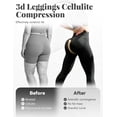 thumbnail image 6 of Resistance Band Leggings Anti Cellulite for Women, 3D Compression Leggings, Seamless Scrunch Butt Lift Yoga, 6 of 7