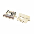 thumbnail image 2 of 100pc Alloy Enamel Pendants Cadmium Free & Lead Free Golden Sewing Machine Charm Black 29x25x1mm Hole: 1.6mm, 2 of 3
