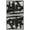 Black Frame, variant on Grunge Outline Set Canvas Set of 2 Abstract Wall Art by Art Remedy, Gallery Wrapped, 36 x 30