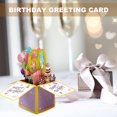 thumbnail image 4 of Visland Greeting Card Beautiful Eye-catching 3D Design Hollow Glitter Gift Giving Paper Three-dimensional Box Birthday Card Home Supply, 4 of 10
