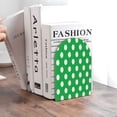 thumbnail image 6 of Naloa Green And White Polka Dot 2 Pcs Bookend Large Capacity Office Book Ends for Home Office Library School Study Decoration, 6 of 8