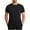 Black, variant on Men Tshirt Mens T-Shirts Short Sleeve Curved Hem Lightweight Moisture Wicking Cooling Cotton Blend Casual Crewneck Tee Shirts(Light Blue,L)