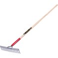 thumbnail image 1 of Pro(TM) Double Back Level Rake, Ashwood Handle, 13-3/4" W, Tempered Steel Blade, 14 Tines Each, 1 of 1