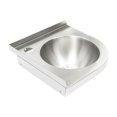 thumbnail image 5 of ToppiJoy Corner Basin Sink, Stainless Steel RV Sink Triangle Sinks Wash Basin, Wall Mount with Drain Pipe for RV Bathroom Kitchen Bar, 5 of 13
