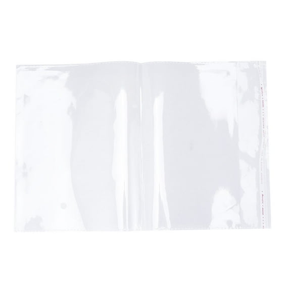Hemoton 100 Pcs Extra Large Bags Transparent Cellophane Opp Protective Packaging