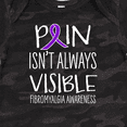 thumbnail image 4 of Inktastic Fibromyalgia Awareness Pain Isn't Always Visible Boys or Girls Baby Bodysuit, 4 of 5