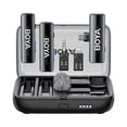 thumbnail image 1 of BOYA BOYALINK 2 Wireless Lavalier Microphone for iPhone/Camera/Android/PC, 3-in-1 RX, Mini Lapel Mic, 48kHz 24bit, 1000ft, 30h Use, 2 Level Noise red, 1 of 9
