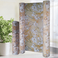 thumbnail image 4 of YM YOUMU 3D Static Cling Window Films Frosted Stained Camellia Glass Sticker Privacy Home Decor, 4 of 5