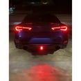 thumbnail image 6 of Universal Fit Smoked Lens 15-LED Rear Bumper Diffuser Rear Fog Pilot Light Kit w/ F1 Style Strobe Brake Feature & Adjustable Add-On Mounting Bracket For Car SUV, 6 of 9