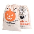 thumbnail image 2 of Aspire 6 PCS Halloween Large Drawstring Bags, Wholesale Canvas Gift Bag Storage, Halloween Decorations, 2 of 6
