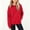 Red, variant on NAISIBABY Girls Sweatshirts Size 6,Long Sleeve Casual Soft Solid Color Pullover Sweatshirts Pink