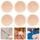 thumbnail image 2 of EeaseMX 50 minibolas de madera de loto grandes de 25 mm, cuentas redondas sólidas para manualidades, pintura, tallado, accesorios sin agujero (color madera), 2 of 7