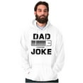 thumbnail image 4 of Dad Joke Loading Corny Father Humor Men's Big & Tall Graphic Hoodie Brisco Brands 4X, 4 of 5